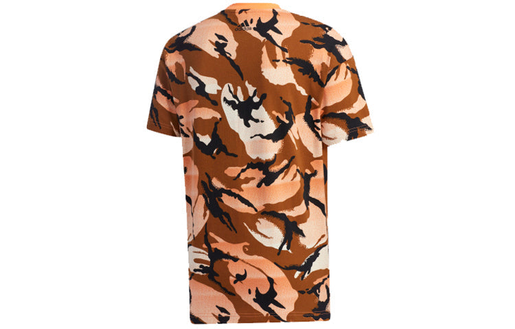 adidas Ub Gfx T Aop Sports Camouflage Printing Short Sleeve GP0884