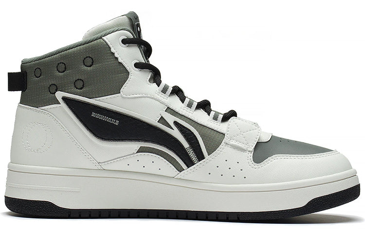Li-Ning San Yuan High 3M 'White Grey Green' AGCS241-2