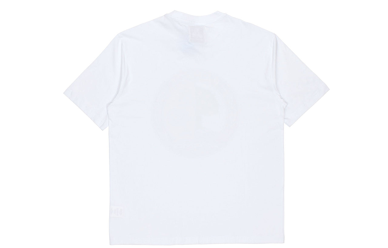 PALACE SS21 x AMG Crossover Emblem T-Shirt White Apple Logo Printing Solid Color Short Sleeve Unisex P20AMGTS002
