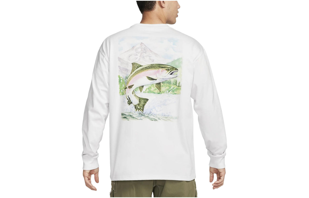 Nike ACG Graphic Long Sleeve T-shirt (Asia Sizing) 'White' FQ3728-121
