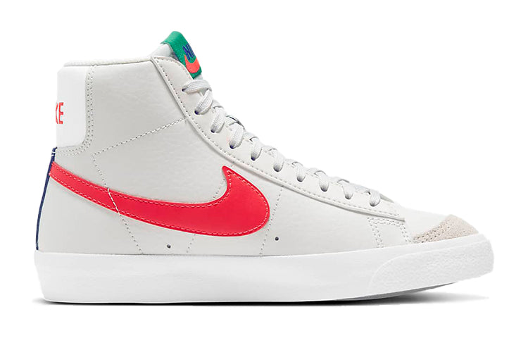 (GS) Nike Blazer Mid '77 'Platinum Tint Bright Crimson' DA4086-004