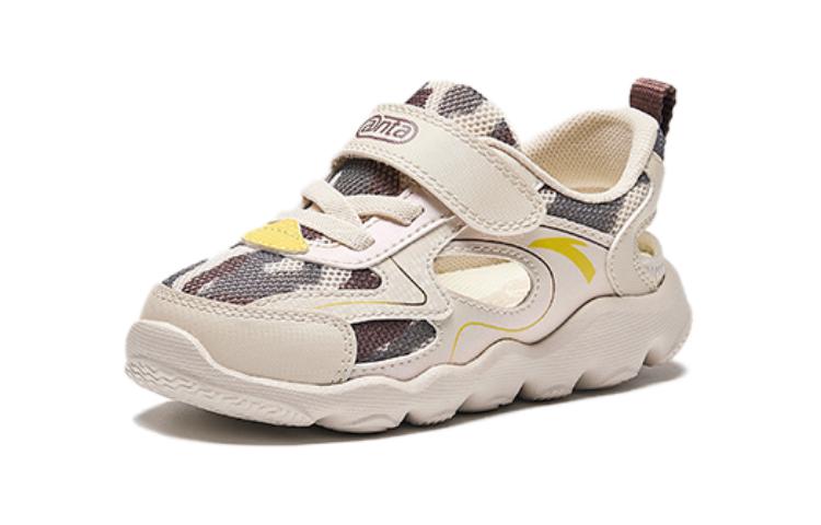 (TD) ANTA Baby Walking Sandals 'Beige Grey Yellow' A312420010-1