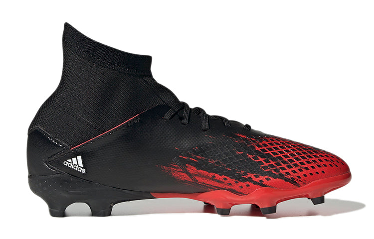 (GS) adidas Predator 20.3 FG 'Black Active Red' EF1930