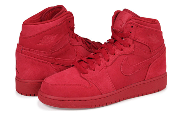 (GS) Air Jordan 1 Retro High 'Red Suede' 705300-603