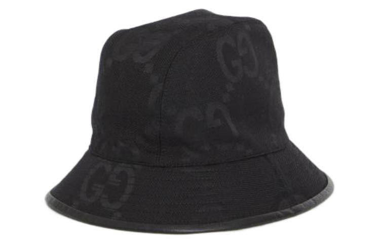 Gucci Jumbo GG Bucket Hat 'Black' 7275634HAVS1060