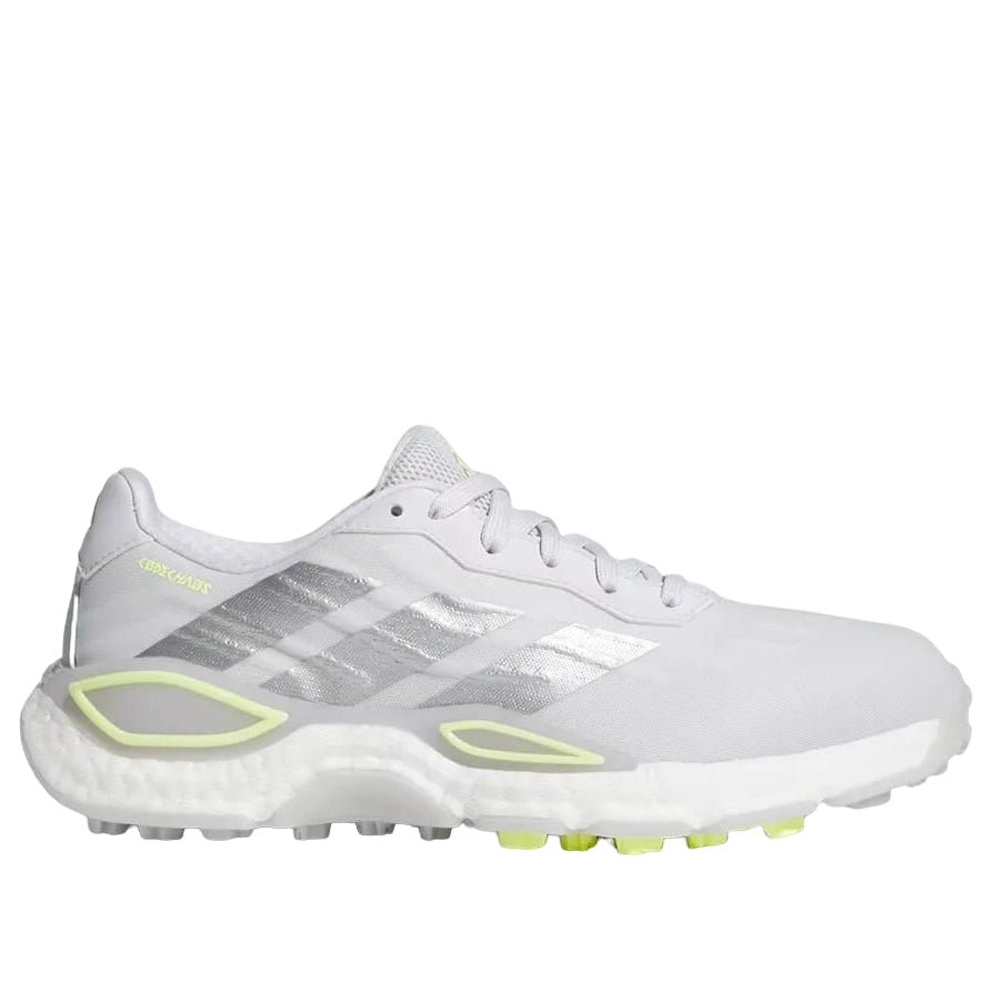 (WMNS) adidas Codechaos 27 Spikeless Golf 'Dash Gray Silver Metallic Frozen Lemon' KI5751