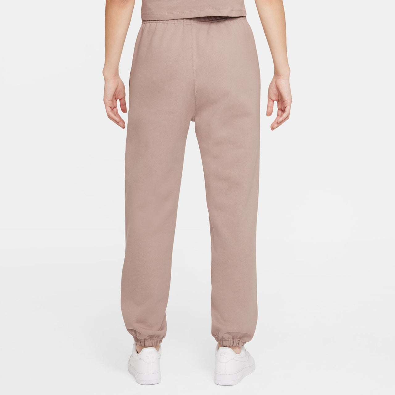 (WMNS) Nike NRG Solo Swoosh Sweatpants 'Malt White' CW5565-245