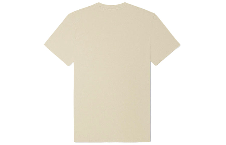 Vans Rose Print Sports Crewneck Short Sleeve Beige/White VN0A5FQX7VJ