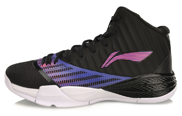 Li-Ning Storm 3 High 'Black Purple' ABPP003-3