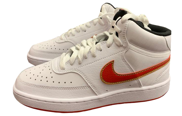 (WMNS) Nike Court Vision Mid White/Red DD8494-169