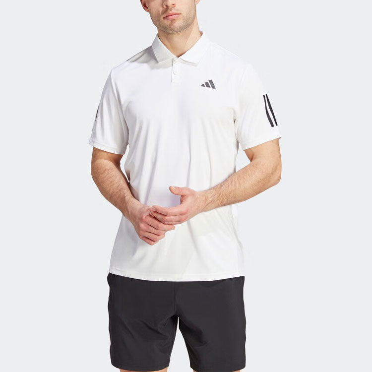 adidas Club 3-Stripes Polo Shirt 'White' IS2295
