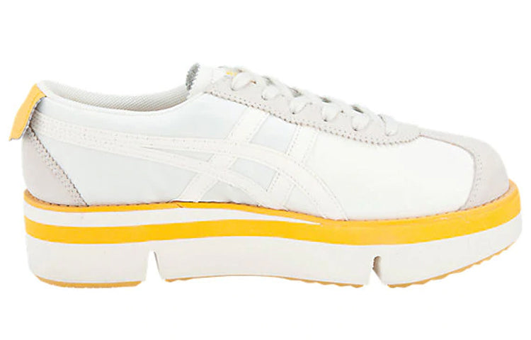 (WMNS) Onitsuka Tiger Pokkuri Pf 'White Yellow' 1182A127-100