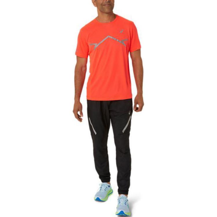 ASICS Lite-Show Short Sleeve Logo Tee 'Orange' 2011D026-600