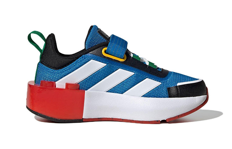 (GS) adidas Tech Runner EL x LEGO 'Shock Blue White' HP5879