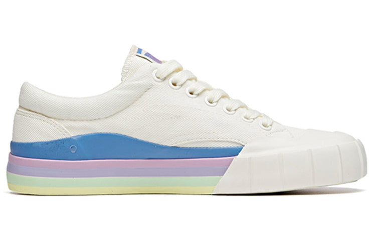 (WMNS) ANTA Life Series Sneakers 'White Blue Purple' 122028608-2