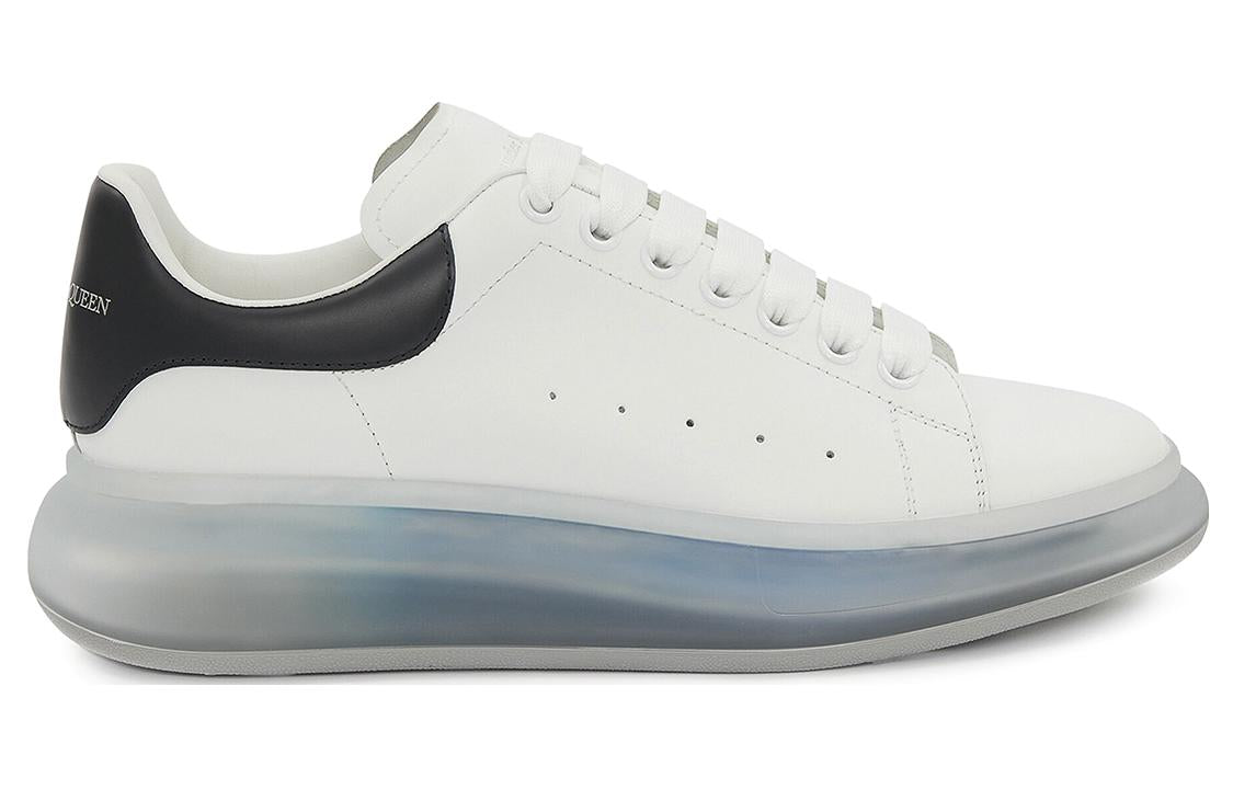 Alexander McQueen Oversized Sneakers 'Clear Sole White Navy Blue' 709817WICY19095