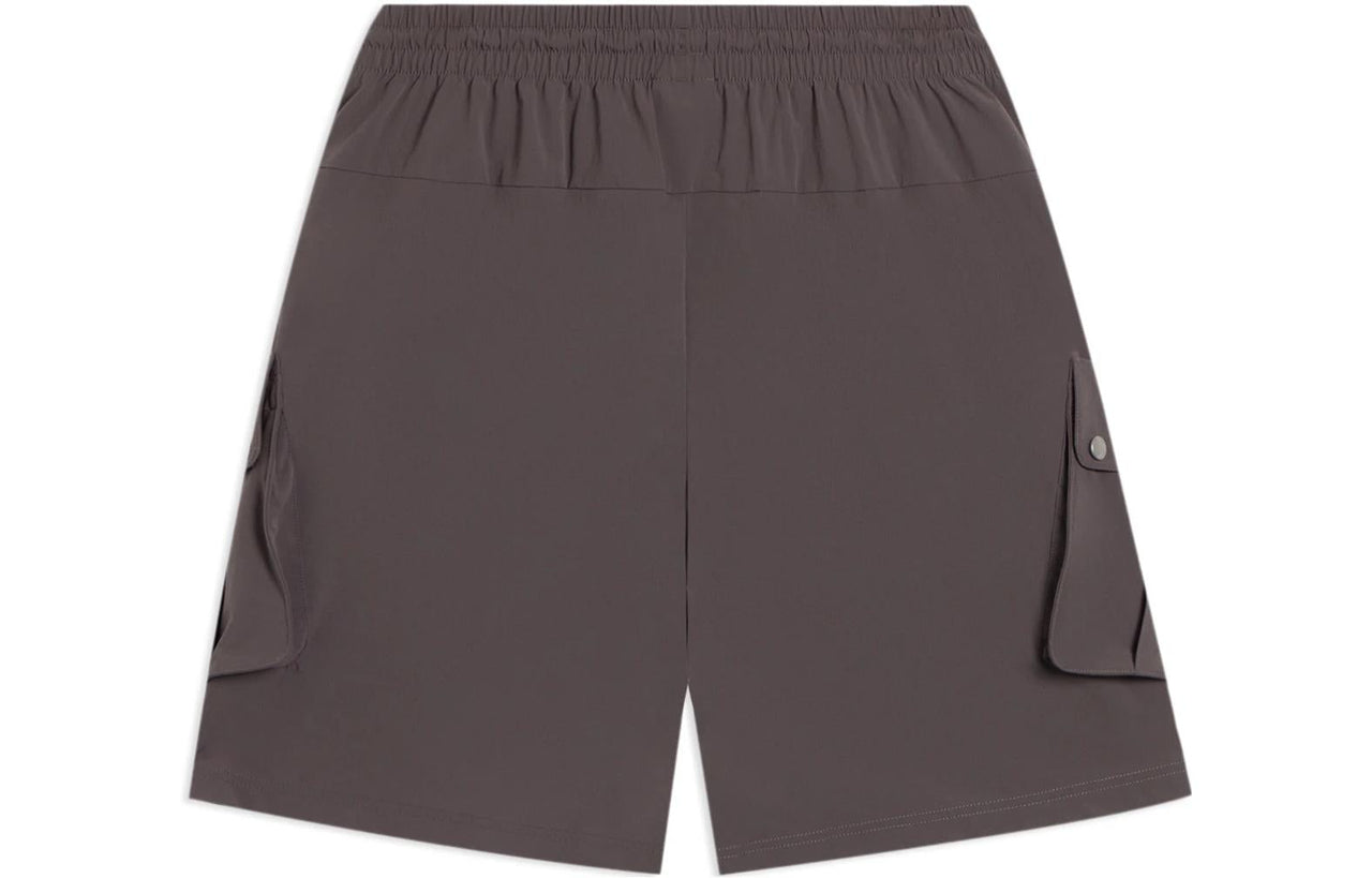 Li-Ning BadFive Graphic Pocket Shorts 'Taupe' AKSS603-3