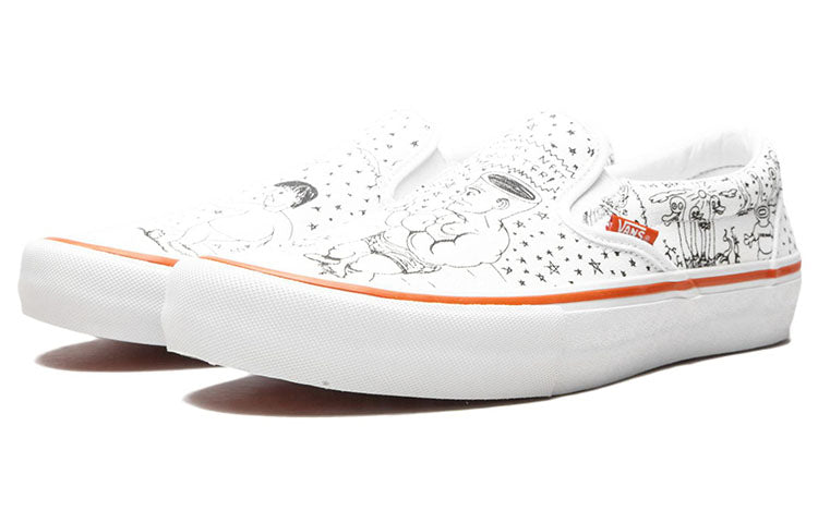 Vans No-Comply x Daniel Johnston x Slip-On Pro 'Doodles' VN0A347V2BB