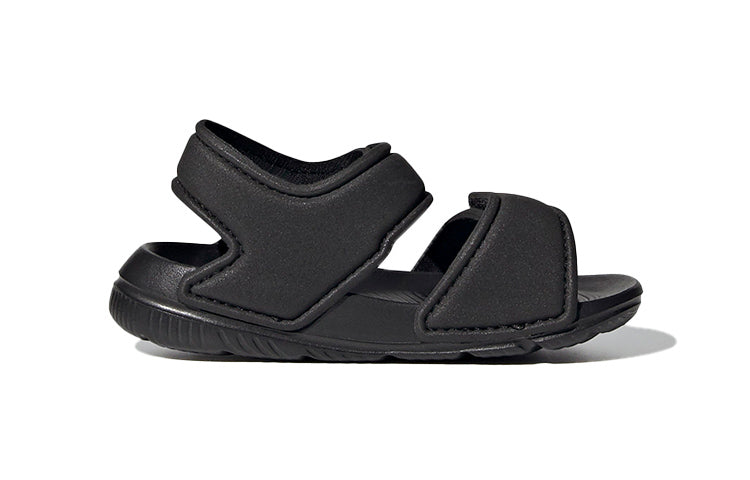 (TD) adidas Altaswim Open Toe Minimalistic Sports Sandals Black EG2137