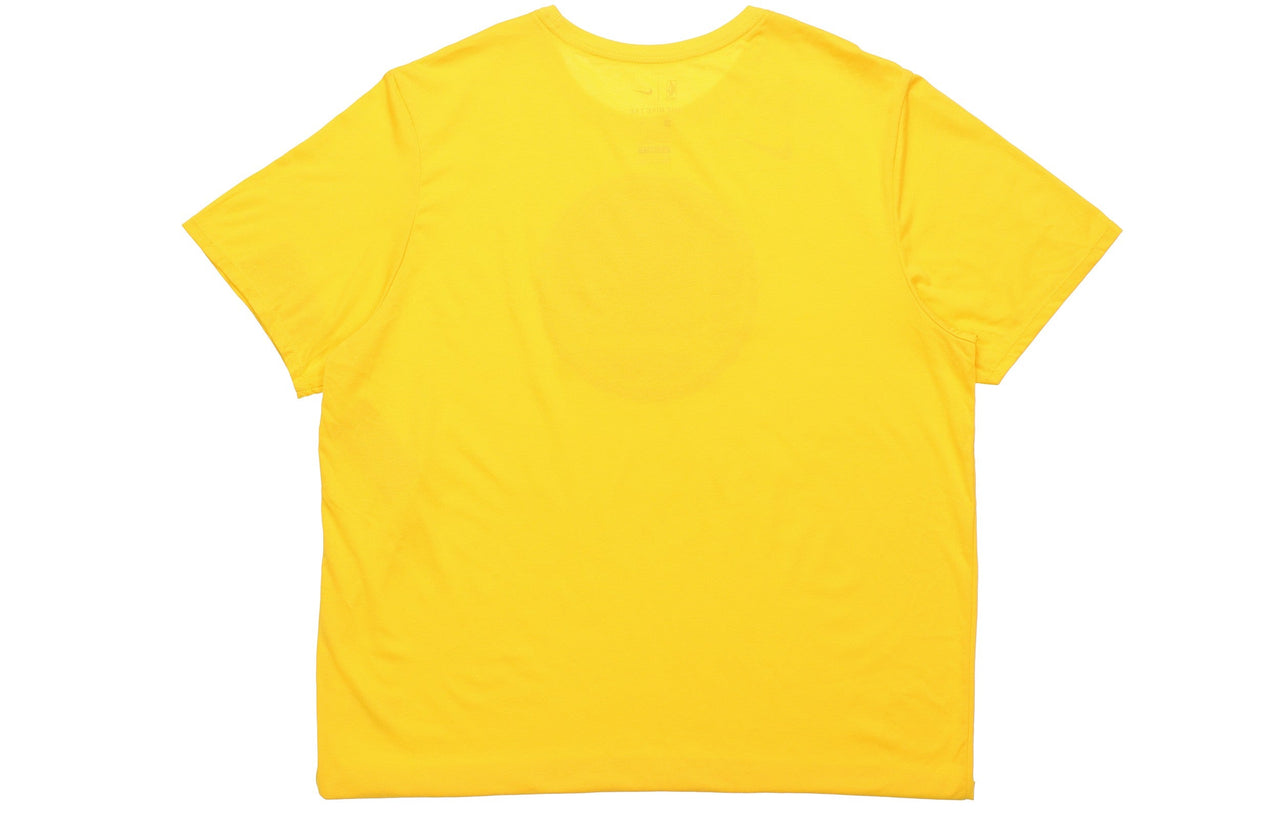 Nike Golden State Warriors AS GSW M NK DRY TEE ES LOGO Couple Style Yellow 870507-728