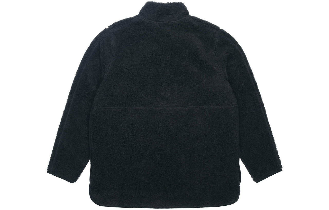 Nike Yoga Casual Sports Loose Stand Collar Training Jacket Black DD2183-010