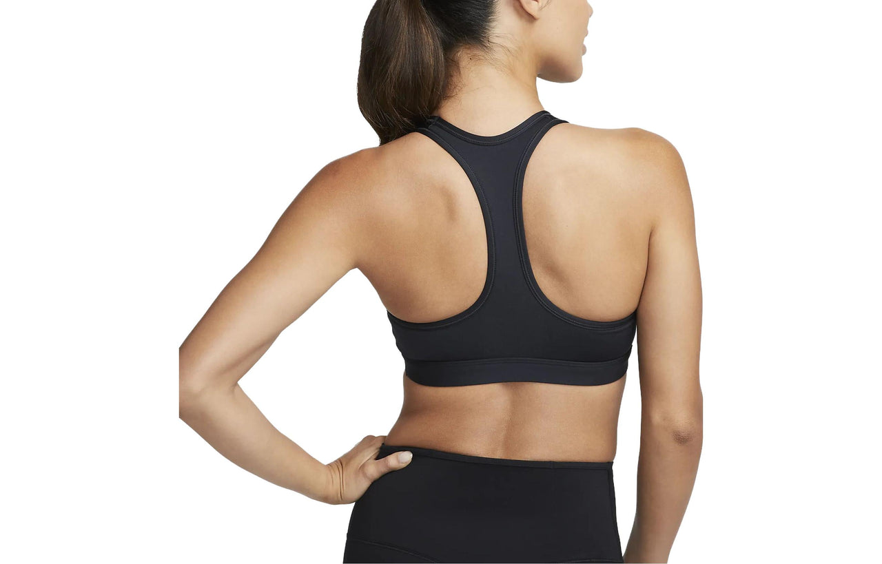 (WMNS) Nike Swoosh Medium Support Dri-FIT Bra 'Black' DX6822-010