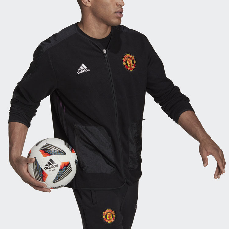 adidas Mufc Trv Mid La Manchester United Jacket Black GR3904