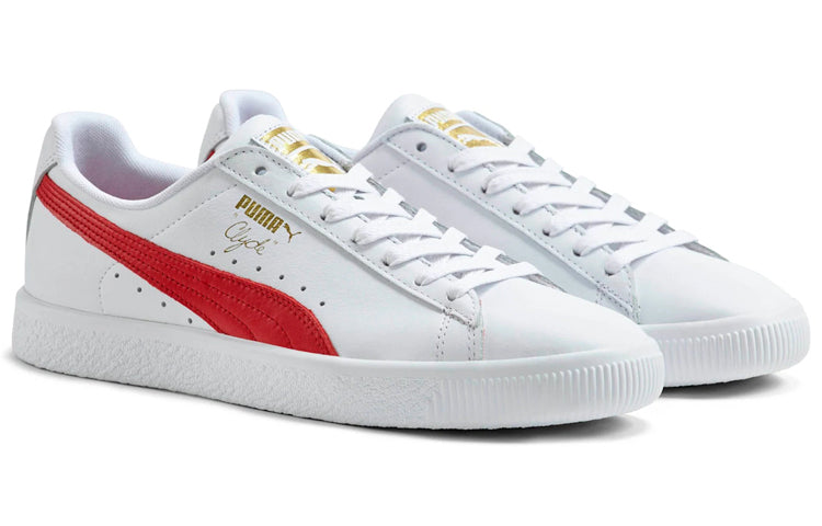 PUMA Clyde Core Leather Foil 'White Cherry' 364669-03