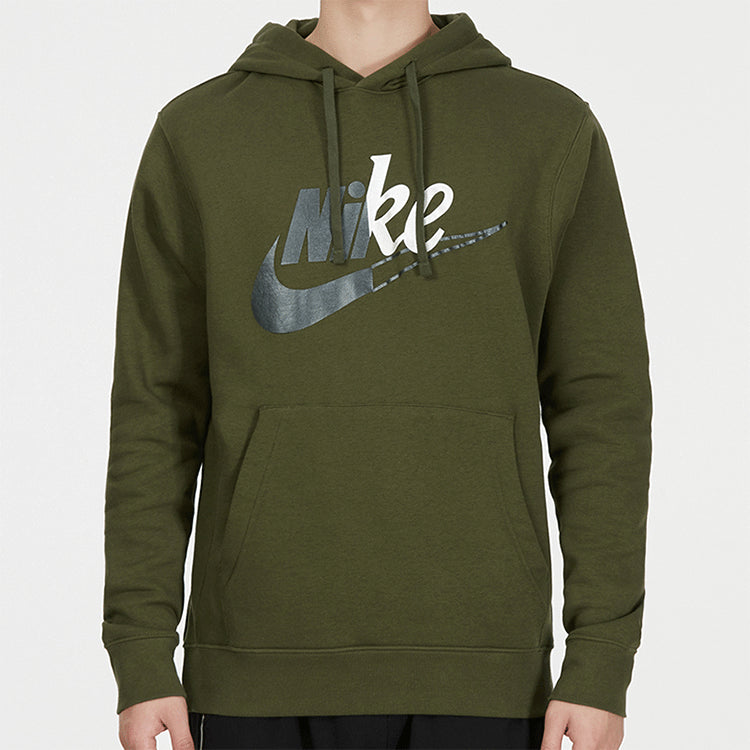Men's Nike Nsw Spe+po Bb Hh Casual Sports Long Sleeves Green DD5012-326