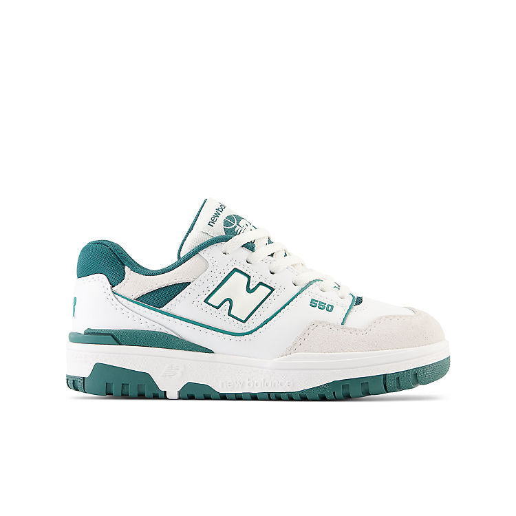 (PS) حذاء New Balance 550 'White Vintage Teal' PSB550TA