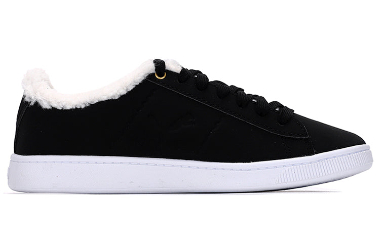 (WMNS) PUMA Vikky v2 Cat Teddy Sneakers Black 381090-01
