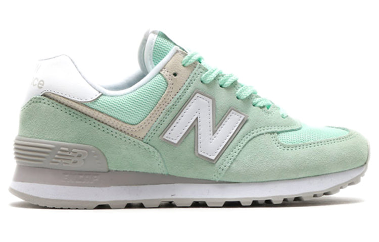 (WMNS) New Balance 574 'Green White' WL574ESM