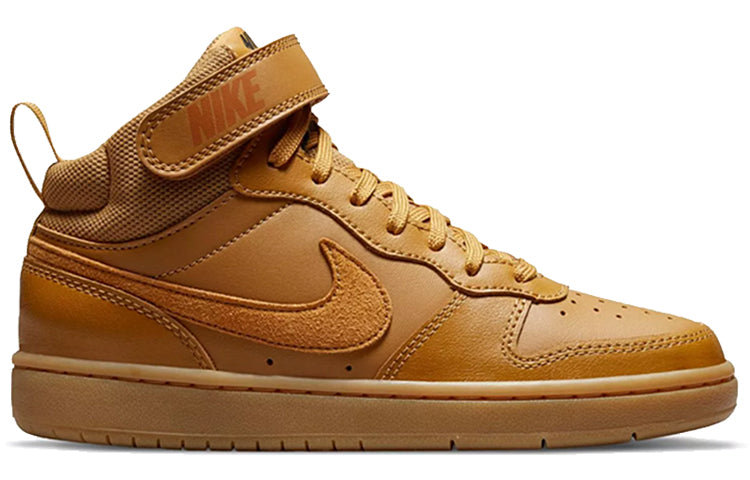 (GS) Nike Court Borough Mid 2 'Wheat' CD7782-701