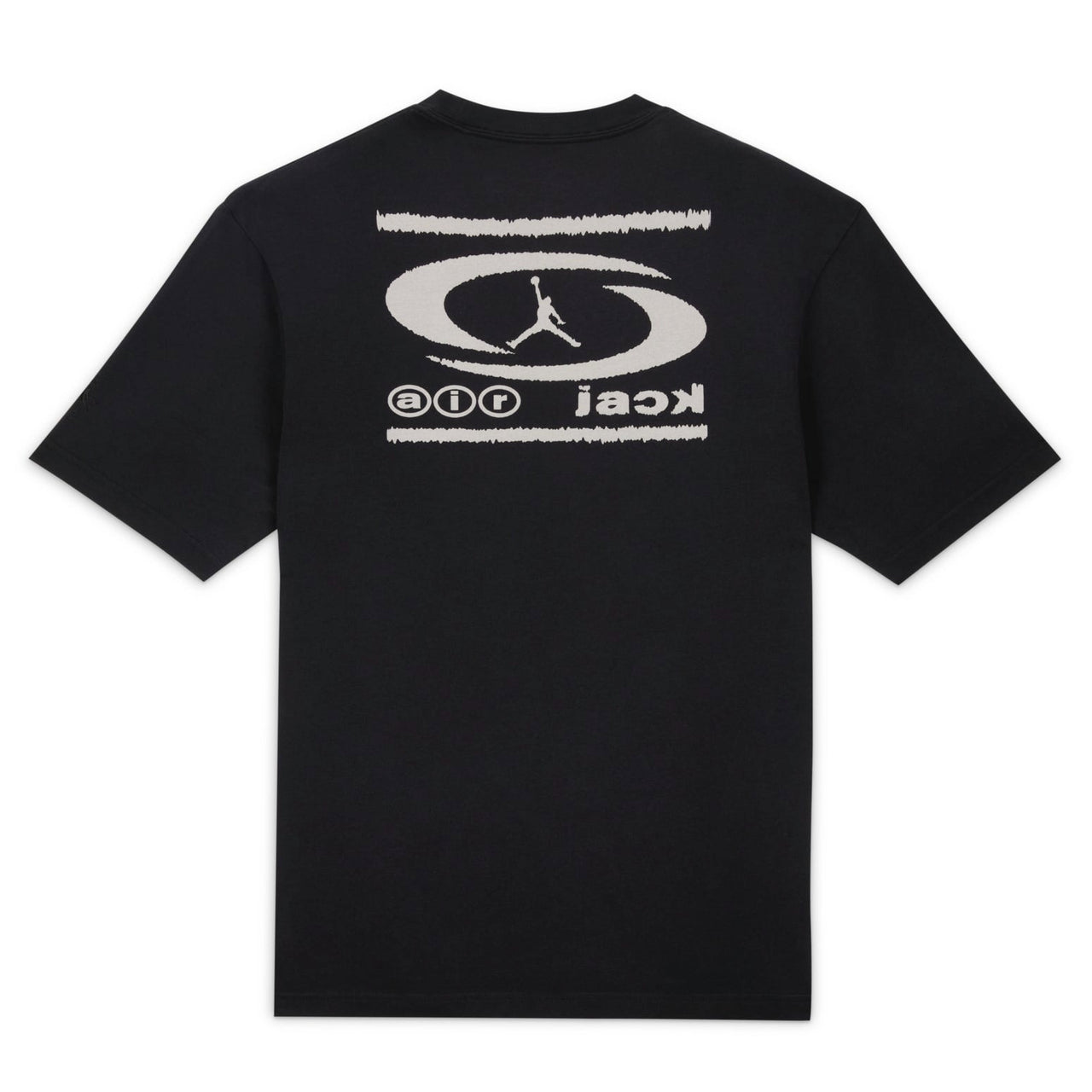 Air Jordan x Travis Scott Jumpman Jack Air T-shirt Asia Sizing 'Black Sail' DZ5515-011