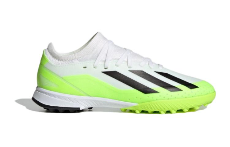 (GS) adidas X Crazyfast.3 TF 'White Black Lucid Lemon' IE1568