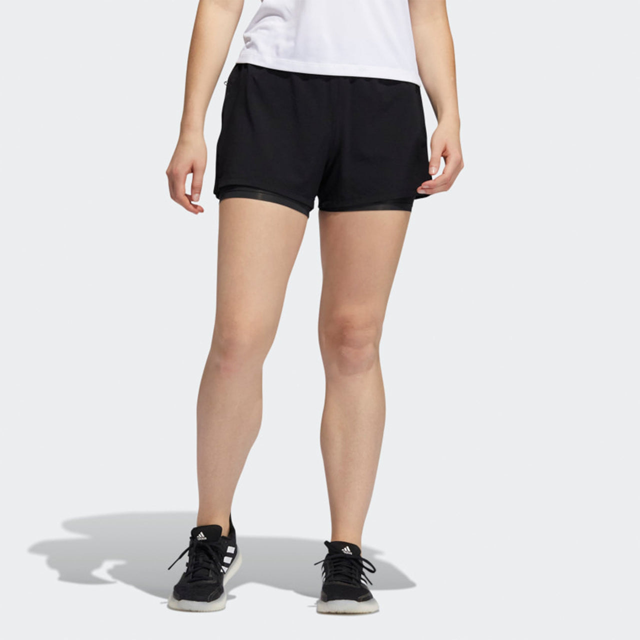 (WMNS) adidas Trng Shor H.rdy Sports Running Training Shorts Black GM2778