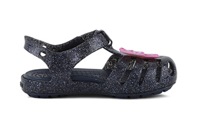 (PS) Crocs Lightweight Wear-Resistant Cozy Sports Blue Sandals 204529-410