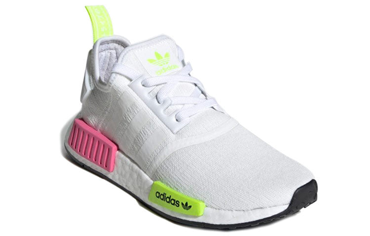 (WMNS) adidas NMD_R1 'White Slime Pink' FX0106