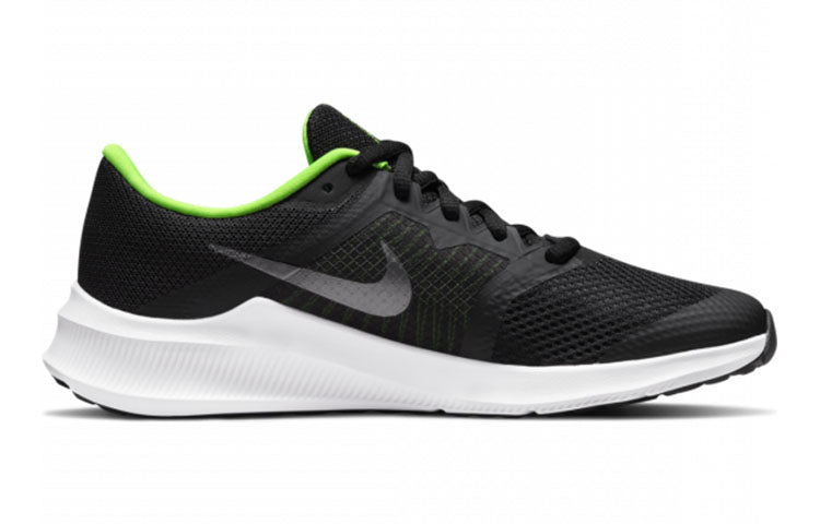 (GS) Nike Downshifter 11 Low-Top Black/Green CZ3949-020