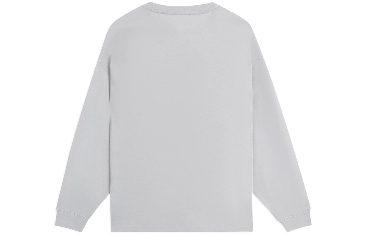 Li-Ning Lifestyle Classic Cotton Long Sleeve Top 'Grey' AHSS751-6