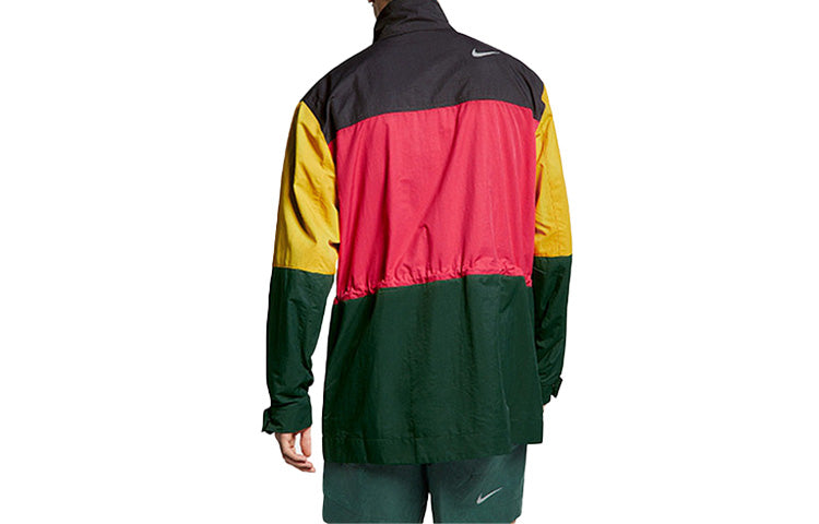 Nike Colorblock logo Sports Loose Jacket CJ1459-082