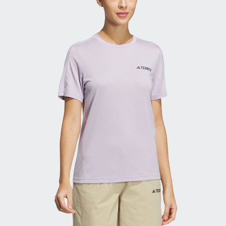 (WMNS) adidas Terrex T-Shirt 'Purple' IC1978