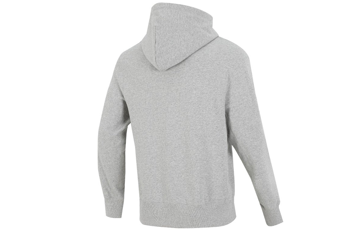 Men's Nike Sportswear French Terry Embroidered Logo Solid Color Light Grey DA0024-050