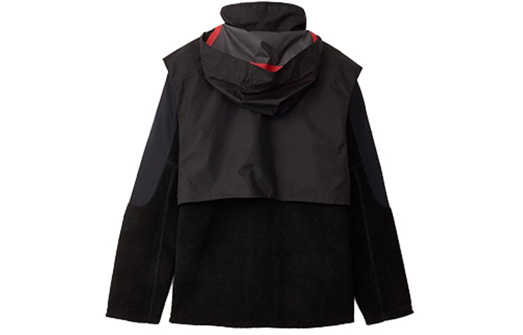 Nike x MMW Men's Se Fleece Jacket Polar Fleece Jacket Black CK1541-010