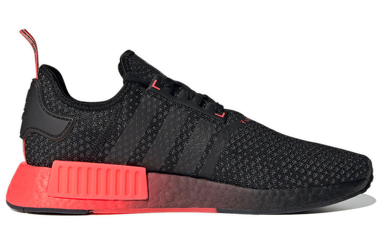 adidas NMD_R1 Knit 'Black Signal Pink' FV1738