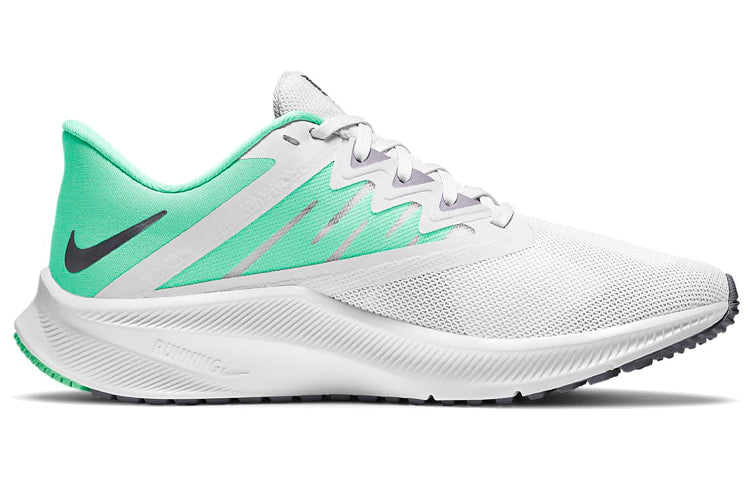 (WMNS) Nike Quest 3 'White Green Glow' CD0232-111