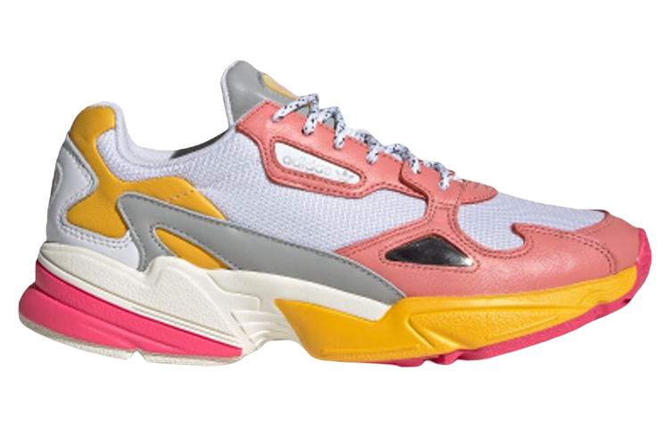 (WMNS) adidas Falcon W 'White Pink Yellow' EG9933