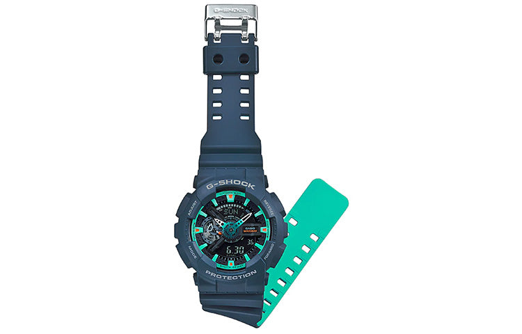 CASIO G-Shock Analog-Digital 'Blue' GA-110CC-2A