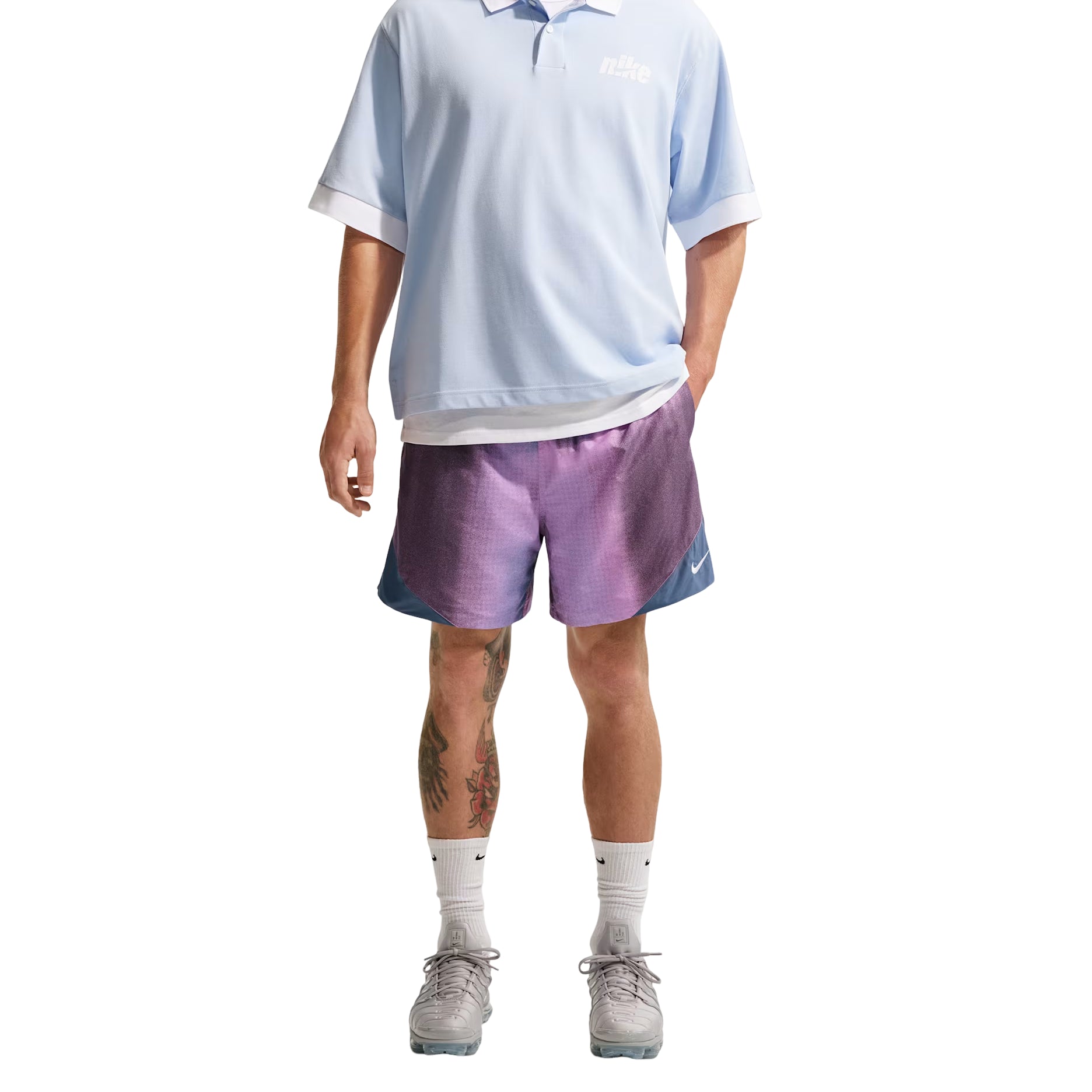 Nike Windrunner Sunset Lightweight Woven Shorts 'Light Magenta White' IR4508-561