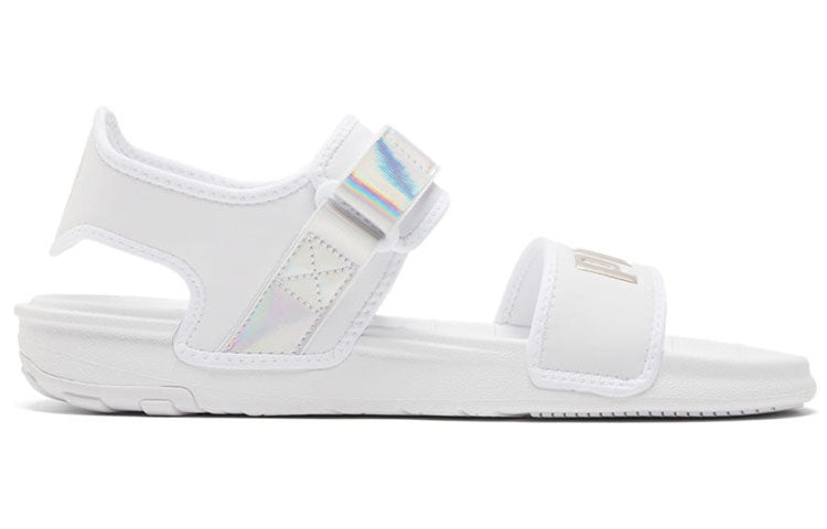 (WMNS) PUMA Softride Sandal IRI GS Sandal White/Silver 382450-01